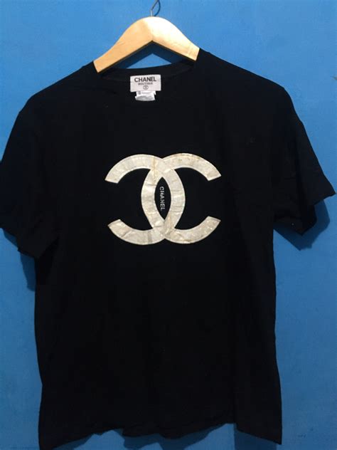 chanel t shirt original price|vintage chanel t shirt.